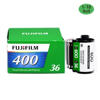 1-10 роли цветен филм Fujicolor C400 135 с 36 негативами за филмова камера Kodak 135 M35 F9 H35 (срок на годност: юни 2025 г.)