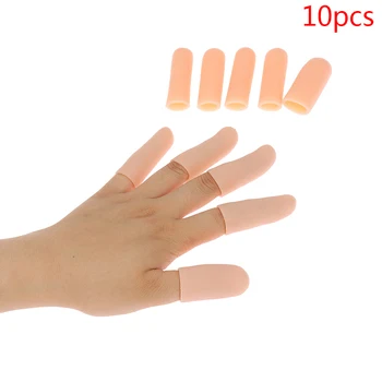 10 бр./компл. Силиконов гелевый тубичка за превръзка на ръката, защита за пръстите, аналгетичен капачка за палеца