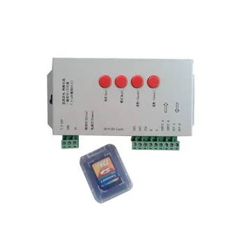 10X T-1000S SD карта с led пиксельным контролер експресна безплатна доставка