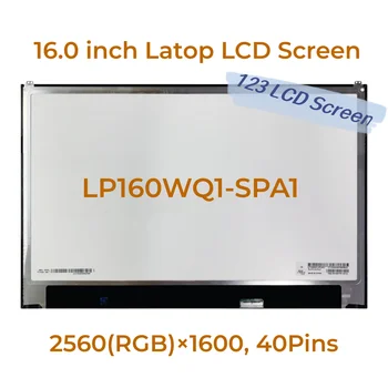 16,0-Инчов LCD панел LP160WQ1-SPB2 LP160WQ1-SPA1 За 2021 LG Грам 16 16Z90P QHD EDP 40Pin IPS Е 100% DCI-P3 Матрицата на Екрана на лаптопа