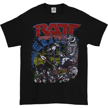 1984 Ratt Patrol Today The Cellar Tomorrow The World Тениска унисекс рок-група Te