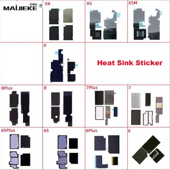 2 комплекта на Дънната платка Антистатик Стикер Стикер на Радиатора за iPhone 11 12 13 14 pro max X XS MAX 6 7 8P охлаждане на топлина