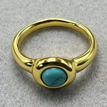 2023 Нов UNOde50, Хит на продажбите, Висококачествено Луксозно пръстен със скъпоценния камък в Европа и Америка, Женски Романтични бижута подарък