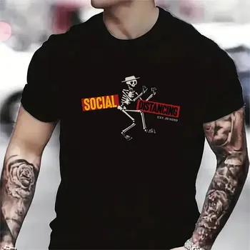2024 Нова мъжка тениска Social Twist - Американска пънк-рок-група - Размер тениски От XS до 4Xl В стил хип-хоп