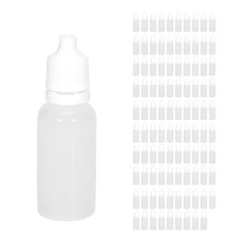 300ШТ 15 мл празни пластмасови бутилки-пипети за течност за окото, пипета за течност за окото, бутилки за еднократна употреба
