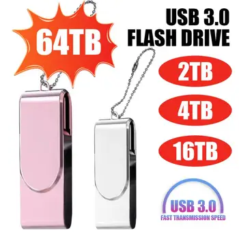 64 TB Стик 16 TB USB Флаш Памет USB 3.0 Флаш Памет 128 GB 2 4 TB TB Cle Usb Memory Stick U Диск към Телевизора, на Компютъра PC на Автомобила Ps4 Ps5