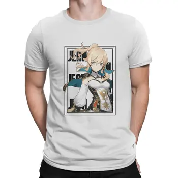 Denim Мъжка Тениска Genshin Impact Game Crewneck С Къс Ръкав От 100% Памук Тениска С Чувство За Хумор, С Високо Качество, Подаръци За Рожден Ден