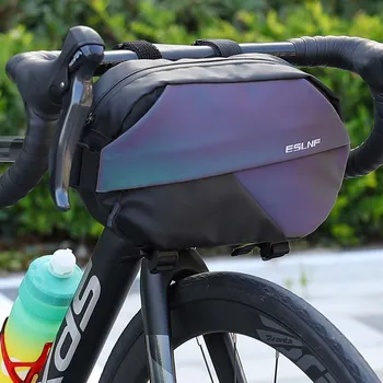 ESLNF 2023 Нова чанта на кормилото на Велосипеда ослепителни Чанти Чанта на рамката богат на функции Преносима Чанта През рамо Аксесоари за велосипеди
