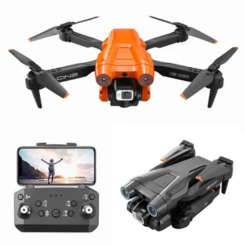 Mini I3 PRO Drone HD Двойна Камера Оптично поток, която Позволява да Заобикалят препятствия, Безпилотни Мини-безпилотен самолет С Камера Dron 4K Professional