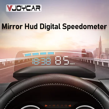 Vjoycar 2023 Огледален Проектор HUD-Head up Дисплей Автомобилен OBD2 Сензор за Скорост На предното стъкло Дисплей за Превишаване на Скоростта сот Обороти в минута Напрежение