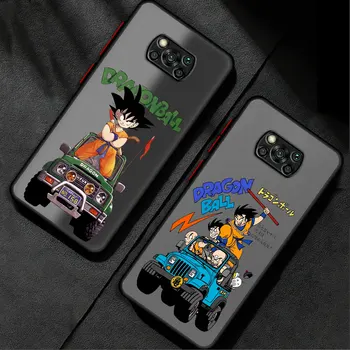 Аниме Сладък Калъф за вашия телефон, D-Dragon B-Ball за Xiaomi Poco M3 F3 X3 Pro X3 NFC X4 GT M5s C40 C50 C51 Pro X4 M5 Pro X5 Матово покритие