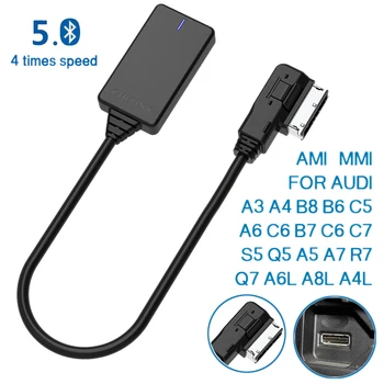Безжичен адаптер Aux Bluetooth AMI MMI MDI за Audi A3 3G/2/3/ 3G