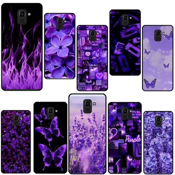 Безкрайност На purple Джоба За Samsung J1 A3 A5 2016 J3 J7 J5 2017 J4 J6 Plus A6 A8 J8 А7 А9 2018 Калъф-Броня