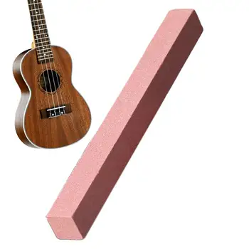 Воденичен камък за китара, полировальный камък за по-лесно смилане, ремонт и поддръжка на китара, червен Воденичен камък, удобен и