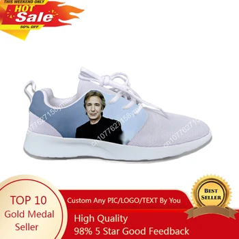 Гореща Готина мода, Популярни Нови Летни маратонки с високо качество, Ежедневни обувки, Мъжки и дамски мрежести маратонки Alan Rickman, най-новите спортни обувки