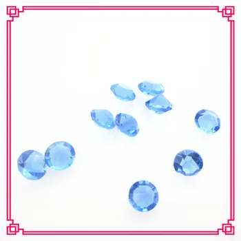 Горещи продажба 100шт Светло синьо Декември камък Crystal Плаващи Амулети Живо Стъкло Памет Медальони Висулки Бижута със собствените си ръце