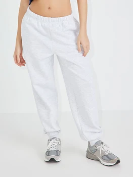 Дамски ластични панталони за джогинг, обикновен анцуг за джогинг с джобове, всекидневни спортни панталони за спорт
