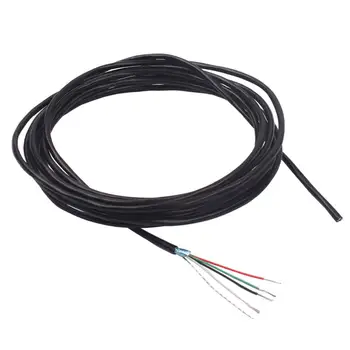 Здрав проверени 4-проводный проводник за свързване на тънкия китара верига, кабел го получите от 24 AWG