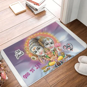 Индийски Бог, Богиня на Любовта, Противоскользящий мат, Мат кухня, подложка за секс, домашен декоративен
