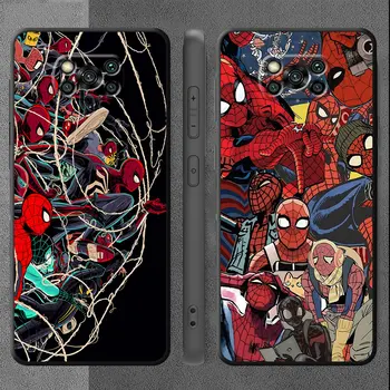 Калъф Huawei Y6 Y8s У 7 Nova 9 SE Y90 Y60 Y61 Y70 11 Plus Pro 10 SE 8и Y6p Y9 2019 Y9a Калъф Marvel Spiderman Art Cool