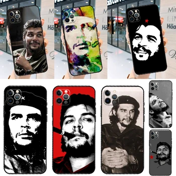 Калъф За Телефон Che Guevara Cigarette За iPhone 14 15 Pro Max 11 12 13 Pro X XR XS Max 7 8 Plus SE 2022 2020 г., Мека Корица