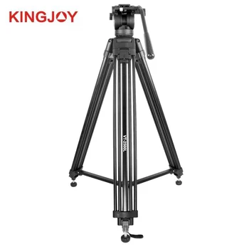 Комплект епендорф за видеокамера KINGJOY Professional товароподемност 7,5 кг от висококачествена алуминиева сплав за студийната видео