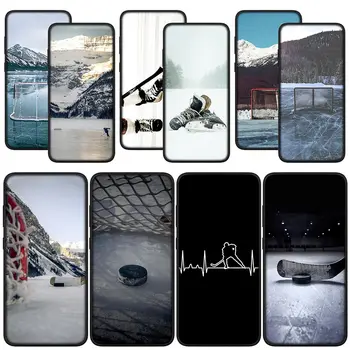 Мек Калъф за телефон Ice Hockey за Samsung Galaxy А02 A03 A01 A11 A42 A70 M20 M21 M30 М31 M51 S7 Edge Cover Case