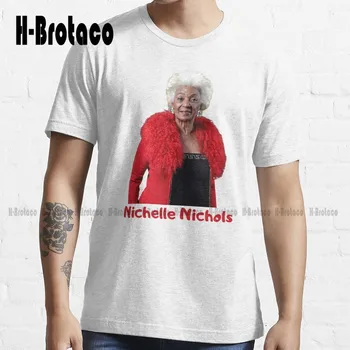 Модна тениска Nichelle Nichols, женска риза за риболов, висококачествени Елегантни Сладки Сладки памучни тениски с шарките на Kawai