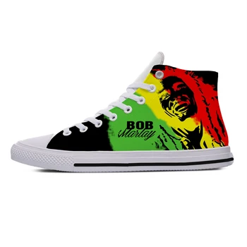 Модни дамски и мъжки, леки обувки, ежедневни обувки за настолни игри, благородна готина парусиновая обувки Bob Marley, благородна парусиновая обувки за настолни игри