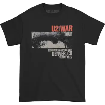 Мъжки облегающая тениска U2 War, Red Rocks X-Large Vintage