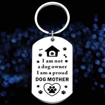 Нов ключодържател за майките кучета, окачване, Ключодържатели за любителите на домашни кучета, аз не съм собственик на куче