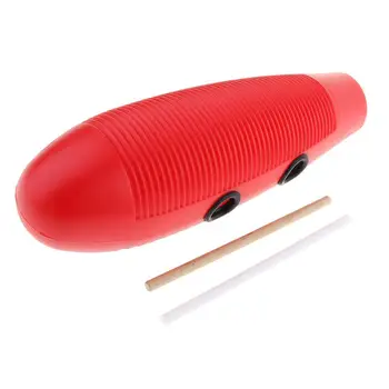 Пластмасов инструмент Guiro Стъргалка, стабилна играчка за ударни музикални инструменти