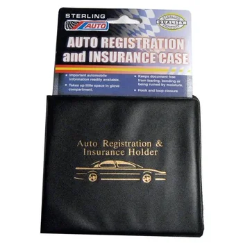 Притежателят на карта за регистрация и застраховки в САЩ, в чантата, на притежателя на картата за регистрация и застраховка за кола