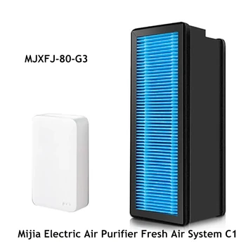Смяна на Електрически въздушен филтър xiaomi Mijia Fresh Air System C1 Комбиниран Филтър MJXFJ-80-G3 Merv12 Филтър H13 HEPA