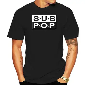 Тениска Sub Pop е мъжки ежедневни тениска от 100% памук, размер САЩ S 3Xl