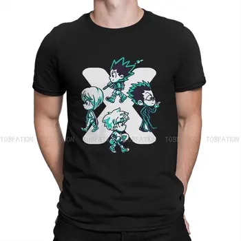 Тениска с изображение на Ловец Squad Върхове с аниме принтом Hunter x Hunter, удобна тениска за мъже, къс ръкав, Уникален подарък облекло
