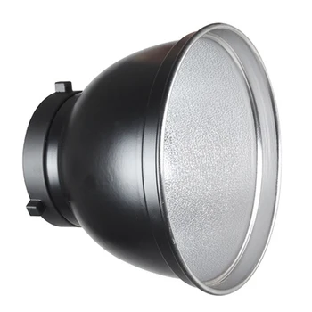 Фотографско студио, 55-градусова 7-инчов стандартен рефлектор, на капака лампи, лещи във формата на чинии за осветление стробоскопической светкавица Bowens Mount