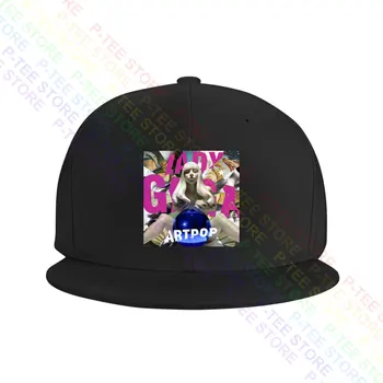 Черна бейзболна шапка на живо Лейди Гага Artpop, бейзболни шапки възстановяване на предишното положение, Вязаная панама