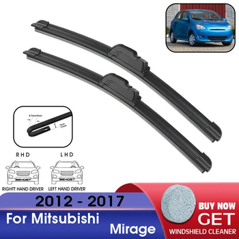 Четка за Чистачки на Автомобила Предно Стъкло Гума Взаимозаменяеми Чистачка За Mitsubishi Mirage 2012-2017 LHD/RHD 21 